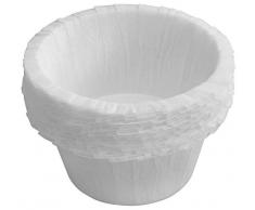 Zenker Muffinförmchen mit Rand 5x3,5cm 30 Stück in weiß, Papier, 5 x 5 x 3.5 cm, Einheiten