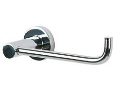 Spirella WC Rollenhalter Atlantic Edelstahl Toilettenpapierhalter Klopapierhalter zum kleben oder bohren