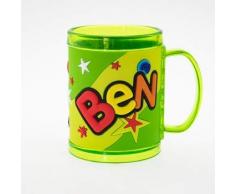 H&H 03873010015 Kinderbecher - Namensbecher, Mehrfarbig