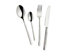 Mulex 200407/0/60 Seattle Besteckset, Edelstahl 18/0 Nickelfrei, Silber