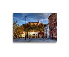 Premium Textil-Leinwand 45 x 30 cm Quer-Format Ljubljana - Slovenien | Wandbild, HD-Bild auf Keilrahmen, Fertigbild auf hochwertigem Vlies, Leinwanddruck von TJPhotography (Thorsten Jung)
