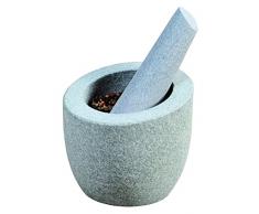 Kesper Schlegel Mörser, Stein, grau, 18 cm
