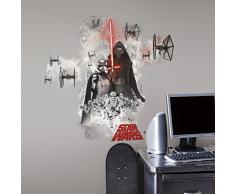 RoomMates RM-Star Wars VII Erste Ordnung Wandtattoo, PVC, bunt, 49 x 13 x 2.5 cm