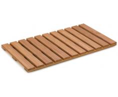 kela 21866 Badvorleger Raschino aus Bambus-Holz 75 x 42 x 2.7 cm