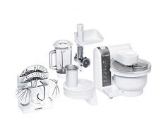 Bosch mum4855 Küchenmaschine, Kunststoff, 1 Liter, Grau, Weiß