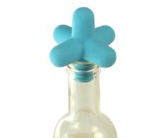 Cookut Spark Korkenzieher für Wein- / Champagner- / Bier- / Cidreflaschen, Silikon, lebensmittelgerecht (SPABC), Himmelblau