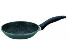 kela Bratpfanne Stoneline 20cm aus Aluminium, Aluguss, Schwarz, 20 cm