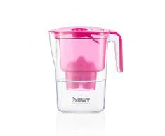 BWT - 815447 - Tischwasserfilter VIDA - 2,6 l, pink- Wasserfilterkanne mit 1 Filter-Kartusche für Magnesium Mineralized Water