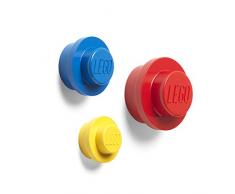 LEGO Wandhalter-Set (Gelb, Hellblau, Rot), Mix, klein, mittel und groß, Small, Medium and Large