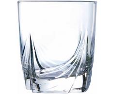 Dajar 6 Niedrigen Trinkgläser Ascot 300 ml Luminarc, Glas, Transparent, 8 x 8 x 9 cm, 6-Einheiten
