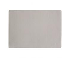 ASA Table Tops Tischset, Kunstleder, Stein-Grau, 46 x 33 cm