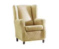 Eysa Aquiles elastisch Sofa überwurf ohrensessel Farbe 01-beige, Polyester-Baumwolle, 37 x 29 x 5 cm