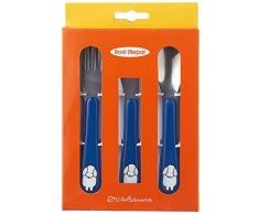 Mepal Besteckset 3, Edelstahl, Bauernhof, 19 x 12.3 x 1.6 cm, 1 Einheiten