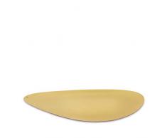 Alessi FM15 BR Colombina collection Tablett - Messing mit Reliefdekor.