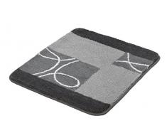 Kleine Wolke Badteppich Curly grau 55 x 65 cm