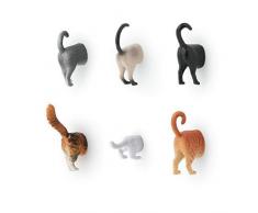 Kikkerland MG53 Magnet, Plastik, Bunt