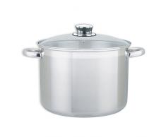 SSW 400120 Edelstahl Kochtopf Vitalo XXL, 26 cm, silber, 26 x 26 x 10 cm