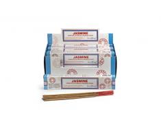 STAMFORD INC 37280 Räucherstäbchen Jasmin Masala, 15 Stäbchen, 12 Packungen, Einheitsgröße