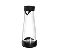 LEONARDO HOME 032954 PRIMO Karaffe mit Kühlpad und Deckel, Borosilikatglas, 1000 milliliters