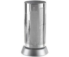 Reality Leuchten Tischleuchte City / Lasercut Stadt chrom, Folie weiß / 1x E14, 30 W ohne Leuchtmittel / ø: 10 cm, Höhe 25 cm R50081006