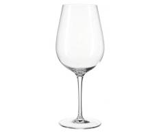 Leonardo Tivoli Rotweinglas, 6-er Set, 700 ml, spülmaschinenfest, Teqton-Kristallglas, 020968