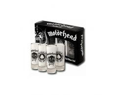 Motörhead Schnapsgläser, Glas, transparent, 4 x 4 x 10.5 cm