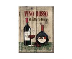 Nostalgic-Art 14212 Open Bar - Vino Rosso, Magnet 8x6 cm