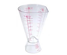 Mastrad-Messbecher, Mikrowellen geeignet, leicht zu reinigen, Zweiweg-Reverse-Messbecher, 500 ml