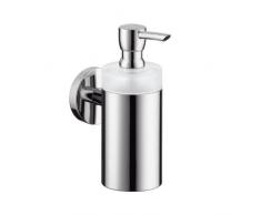 Hansgrohe 40514820 Lotionspender Logis mit BehÃ¤lter aus Kristallglas, brushed nickel