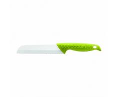 Bodum BISTRO Brotmesser aus Keramik (Korrosionsfrei, Ergonomischer Griff, 15 cm) grün