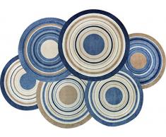 wash+dry Cosmic Colours Nature Fußmatte, Acryl, bunt, 140x200x0.9 cm