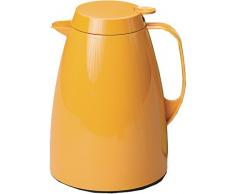 Emsa 508359 Isolierkanne, Thermoskanne, 1l Füllvolumen, Kaffeekanne, Quick Tip Verschluss, Basic in orange