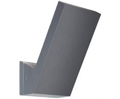 Zaneta LED Außenleuchte in anthrazit, IP-Schutzart: 54 - spritzwassergeschützt, 9 Watt, 720 Lumen, 3000 Kelvin