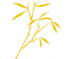 INDIGOS 4051095041412 Wandtattoo W335 Schilf Gras Wandauskleber in 3 Größen, 80 x 64 cm, gold