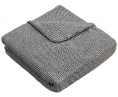 Zebra Textil Sofa, Grau