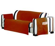 Eysa Lona LISO Sofa Überwurf 3 Sitzer Fb. 39-orange