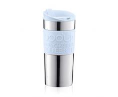 Bodum 11068-338B-Y19 TRAVEL MUG Thermobecher, 18/8 Edelstahl, Blau
