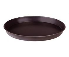 Pentole Agnelli Gebäck und Pizza Kuchenform rund für Pizza, Blech, Blau 36x36x2.5 cm blau