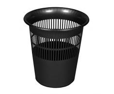 keeeper Papierkorb, Polypropylen, Grau/Graphit, 29 x 31 x 29 cm