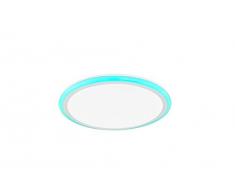 ACTION by WOFI Deckenleuchte, Plastik^Kunststoff, Integriert, 28 W, Ø: 40 cm