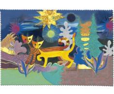 Fridolin 18862Â Rosina Wachtmeister Wunderland Reinigungstuch fÃ¼r Brille Chiffon Mehrfarbig 18Â x 12,5Â x 1Â cm