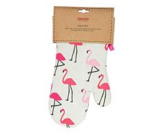 Dexam Flamingo Ofenhandschuh, Einheitsgröße, Rosa