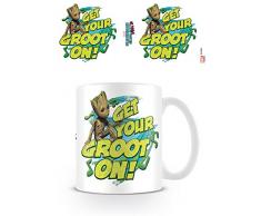 DC Universe Marvel Comics Guardians of The Galaxy Vol. 2 Get Your Groot On Ceramic Mug Kaffeetassen, Keramik, Mehrfarbig, 7.9 x 11 x 9.3 cm