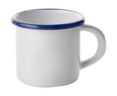 IBILI Henkelbecher, weiÃ/blau, 7 cm