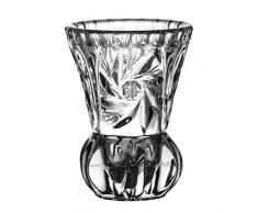 Crystaljulia Vase, Kristall, transparent, 6x6x8 cm