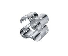 Alessi BM03 Barkcellar Flaschenregal - Edelstahl 18/10 glänzend poliert.