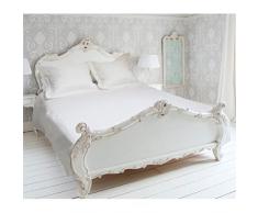 Eden 635010 Bettwäsche Bettbezug Polyester Baumwolle weiß 220 x 240 cm