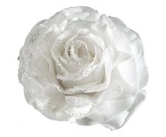 Eurofirany Christbaumschmuck, Stoff, White, 7 x 12 x 7 cm