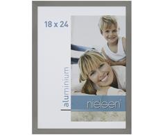 Nielsen Aluminium Bilderrahmen C2, 18x24 cm, Struktur Grau Matt