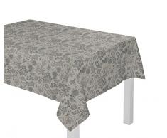 Adam Flower Cuvée Tischdecke, Bio Baumwolle, Schwarz, 80 x 80 cm